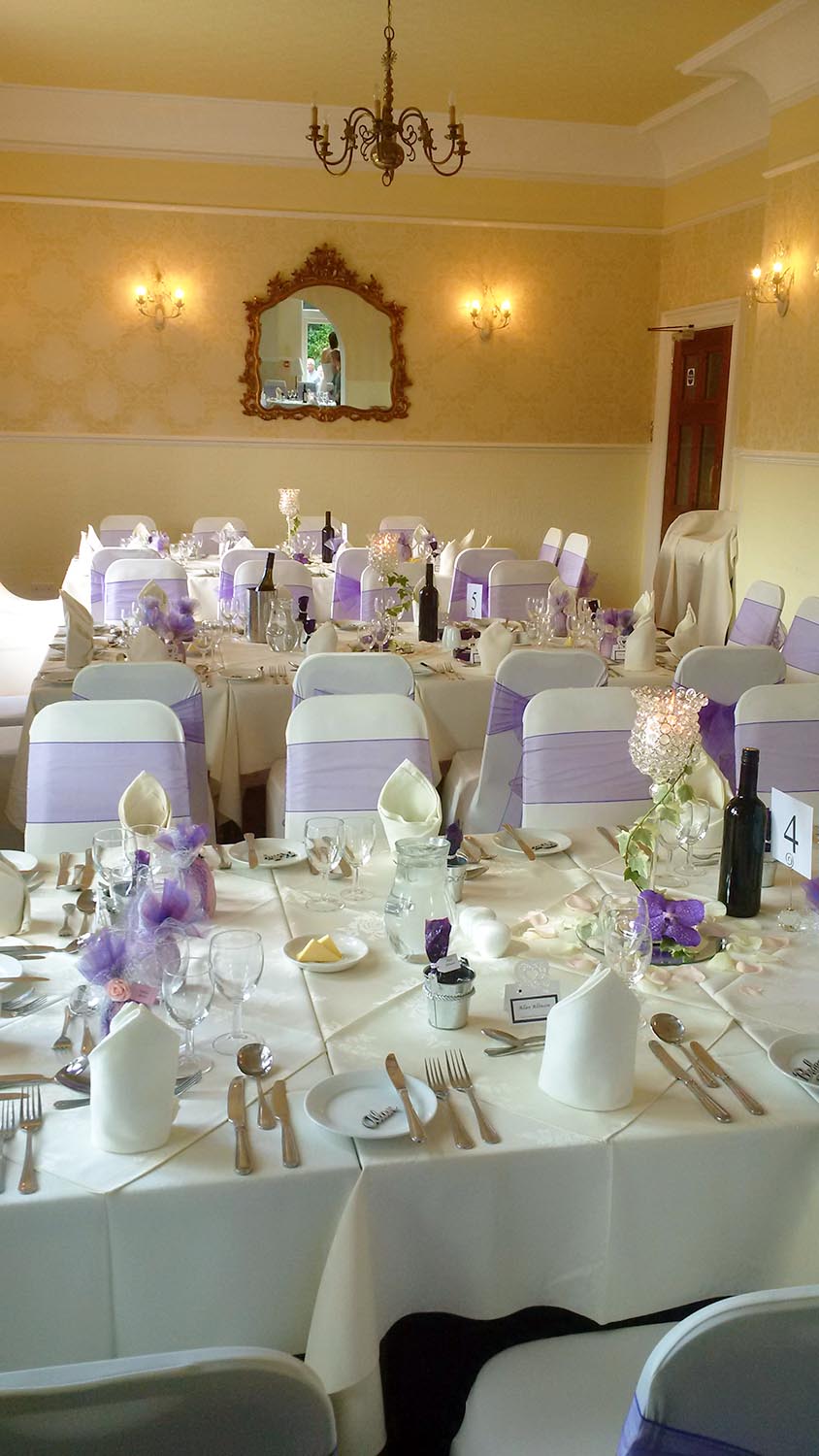 Wedding Table, Weddings, Corporate and Private Hire | The Chetwynde Hotel, Barrow